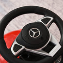 Auto Macchina Cavalcabile per Bambini con Maniglione Mercedes AMG Rossa-8