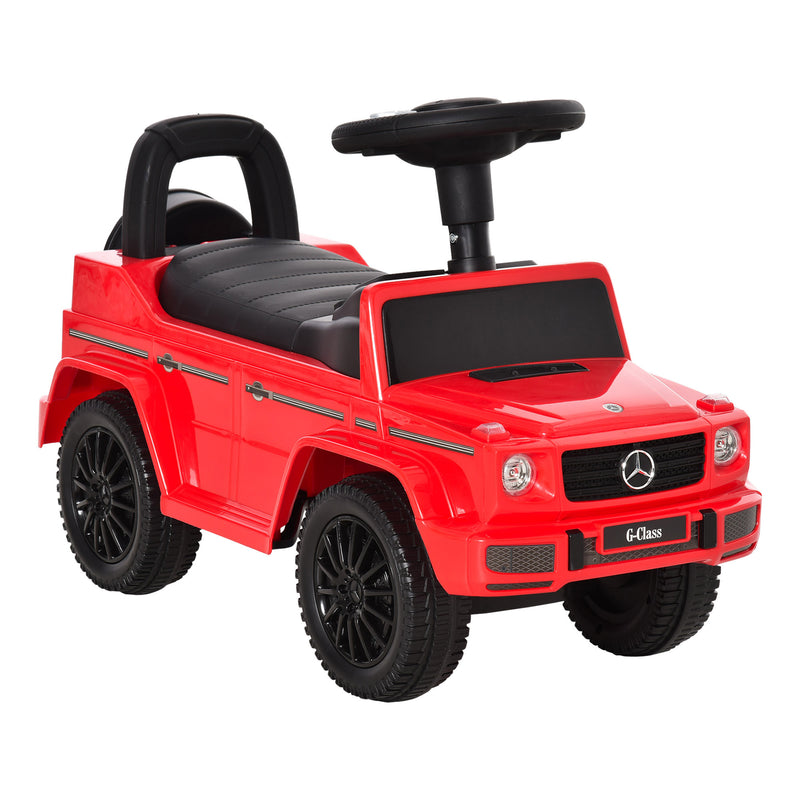 Auto Macchina Cavalcabile per Bambini con Licenza Mercedes G350 Rossa-1