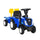 Tracteur autoporté avec remorque 91x29x44 cm pour enfants Bleu