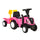 Tracteur autoporté avec remorque 91x29x44 cm pour enfants Rose