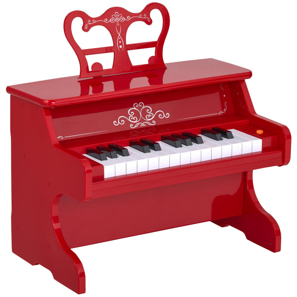 acquista Mini Piano Jouet pour Enfants 25 Touches en ABS Rouge