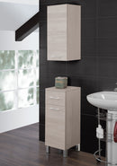 Mobile da Bagno Base Singola 33Cm Rovere Chiaro-3