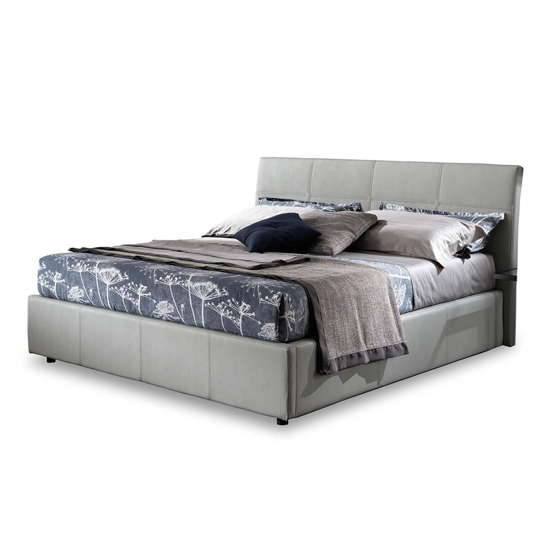 Letto Contenitore per Materasso 160cm con Rete Ortopedica a Doghe-1