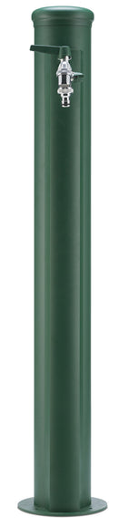 Fontana da Giardino con Rubinetto e Tubo Irrigazione a Spirale 10m Belfer 42/ARS Verde-2
