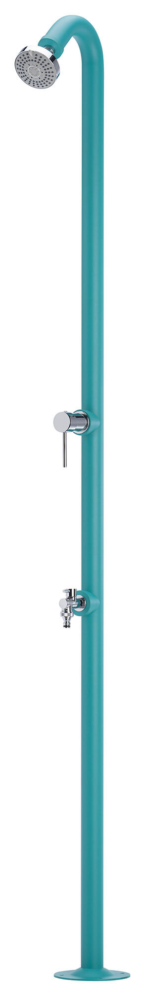 Douche de jardin avec mitigeur turquoise Belfer 42D4 sconto