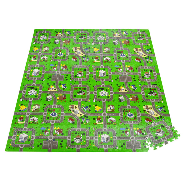 Tapis Puzzle pour Enfants 182,5x182,5 cm en EVA Multicolore sconto