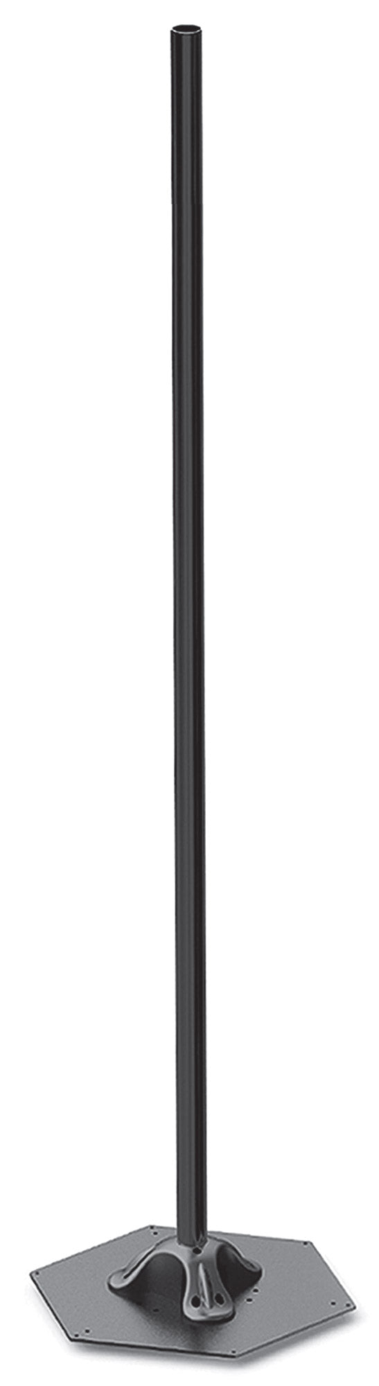 sconto Elegance Pole H214 cm pour Lampes Chauffantes Electriques Moel 4464 Noir
