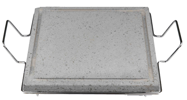 prezzo Pierre de lave Pisatra 30x30x2 cm avec support Ferraboli