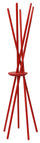 Portemanteau 172x53x48 cm en bois rouge