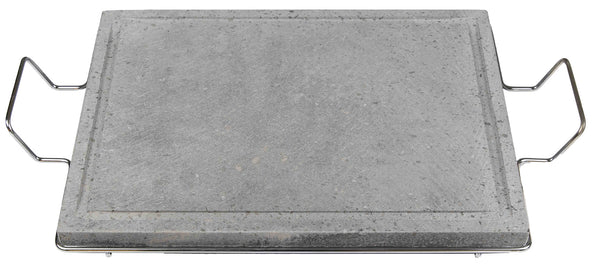 online Pierre de lave Pisatra 50x40x2 cm avec support Ferraboli