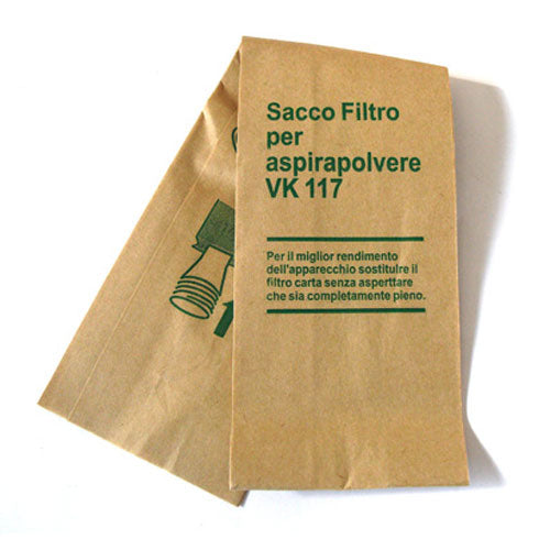 10 sacs filtrants compatibles avec Vorwerk Kobold Vk116 Vk117  sconto