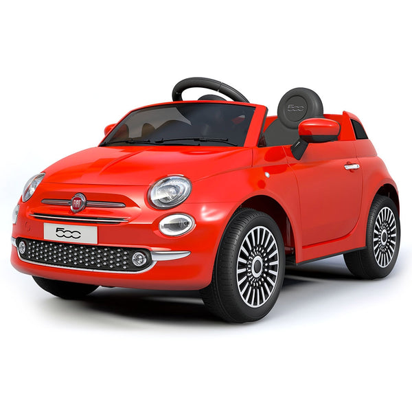 Voiture électrique pour enfants 12V avec permis Fiat 500 Rouge online