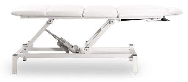 Table de massage électrique kinésithérapie 4 sections 190x65x55/85cm Benotti Ascot Blanc online
