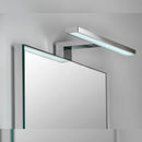 Applique Led per Specchio di Bagno 450 mm Ip44 Luce Bianca Fredda Alluminio e Plastica Cromo Emuca-4