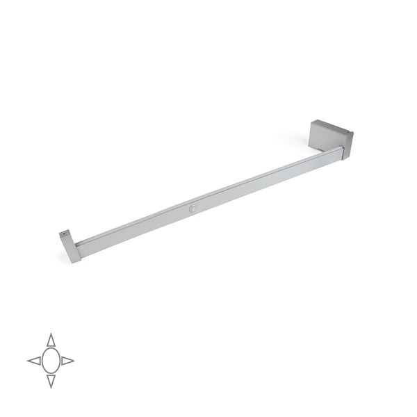 prezzo Barre de suspension à piles pour armoire 40,8-55,8 cm avec LED blanc naturel et détecteur de mouvement Emuca