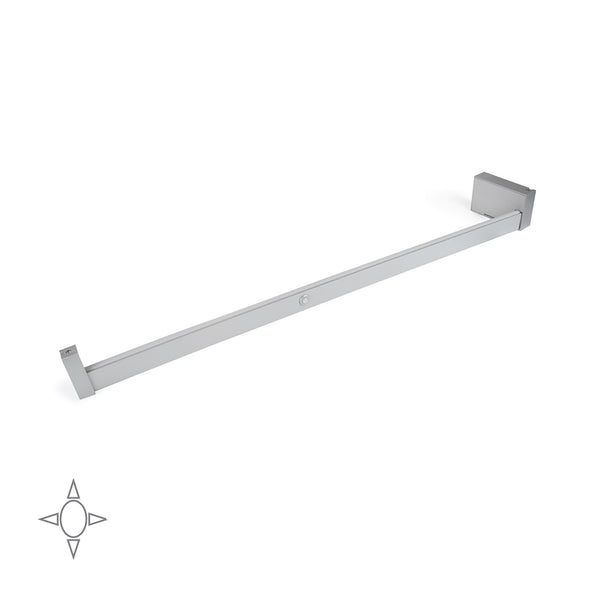 prezzo Barre de suspension à piles pour armoires 70,8-85,8 cm avec LED blanc naturel et détecteur de mouvement Emuca