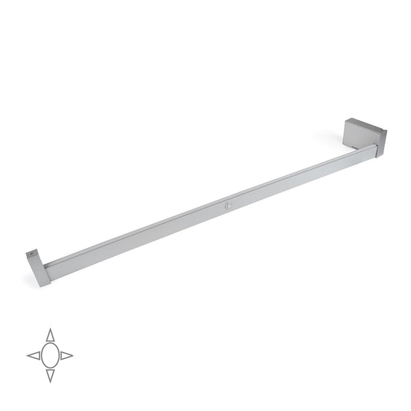 prezzo Barre de suspension à piles pour armoires 85,8-100,8 cm avec LED blanc naturel et détecteur de mouvement Emuca