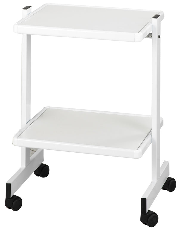 Chariot pour outils avec 2 étagères en acier blanc Nasti prezzo