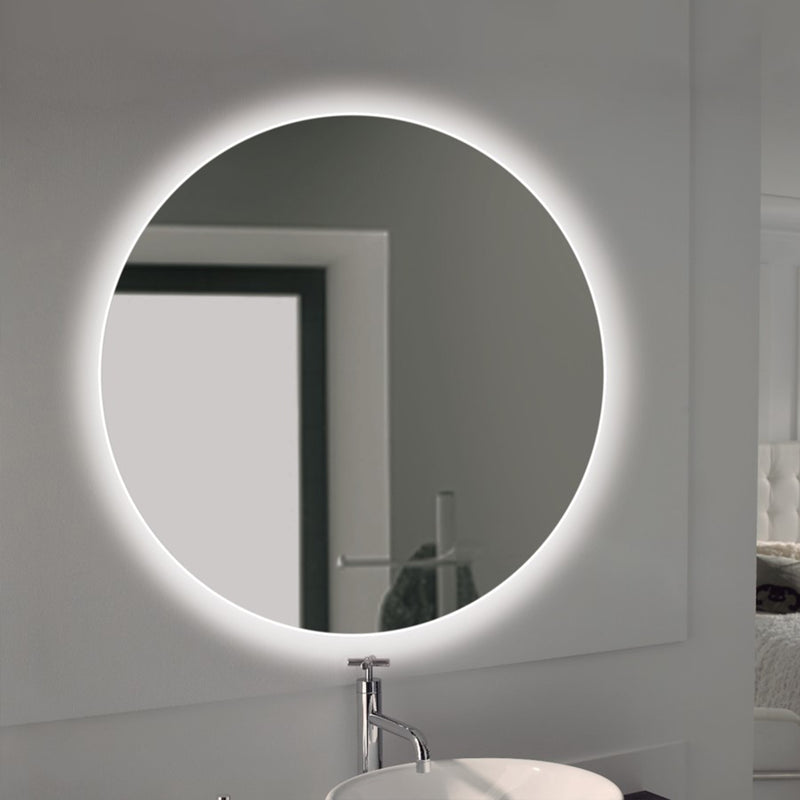 Specchio da Bagno Cassiopea con Illuminazione Led Imballo 1 Pezzo Alluminio e Vetro Emuca-4