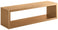 Mensola da Parete 60x18x15,5 cm in Fibra di Legno Regolo Rovere Tabacco