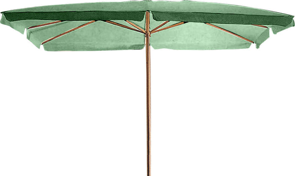 Parasol de jardin en bois 2x3m Bauer Vert sconto