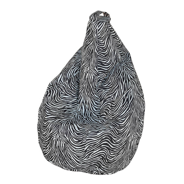 Fauteuil pouf en polyester 80x120cm Zebra Avalli prezzo