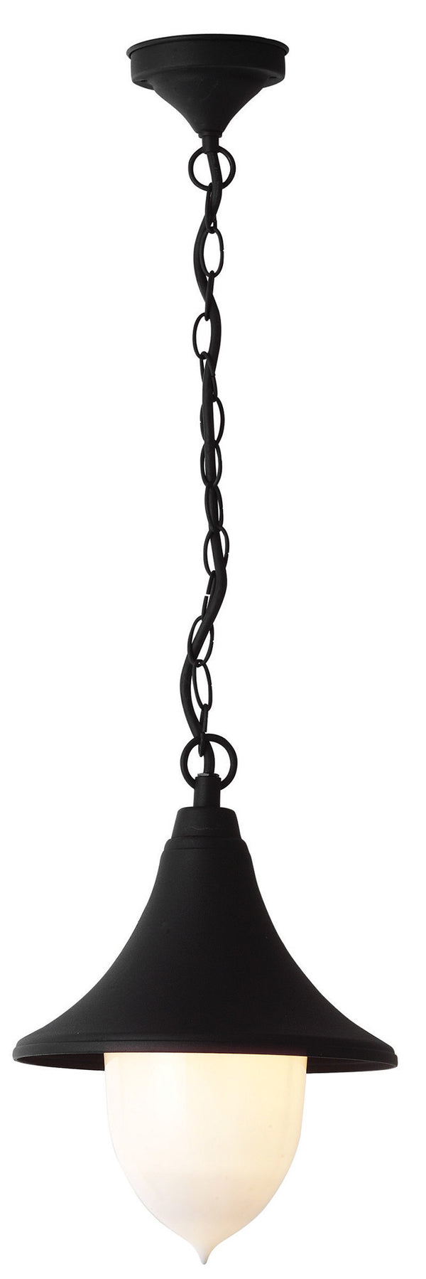 sconto Lampe lanterne 100W avec chaîne noire Bauer Paris