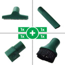 Kit Bocchetta + Pennello + Lancia + Adattatore da Tubo e con Adattatore Folletto 120 121 122-2