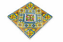 Set 6 Piatti Quadrati in Porcellana 30x30 cm Villa d'Este Home Tivoli Costiera-6