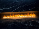 Bruciatore a Bioetanolo da Incasso 150x20x7,5 cm Black Burner 1500 Nero-7