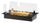 Bruciatore a Bioetanolo da Incasso 60x32x15 cm Insert Black 600 Nero con Vetro