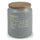 Pot à sel avec couvercle en bambou 800 ml en gres VdE Tivoli 1996 Gris