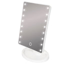 Specchio da Tavolo con LED per Trucco Make-Up Kooper  Bianco-1
