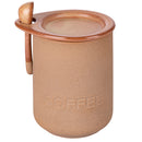 Barattolo Caffè con Cucchiaino Ø10x15 cm 900 ml in Ceramica VdE Tivoli 1996 Pompei-1