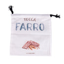 Sacchetto Farro 25x25 cm in Cotone Villa D’este Home Tivoli Le Travisate Bianco-1
