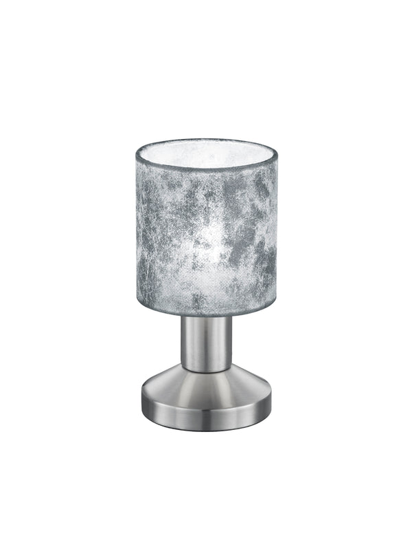 Lampe de table d'intérieur E14 en métal nickel mat acquista