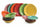 Service de table 18 pièces en Dolomite Dure Multicolore VdE Tivoli 1996 Baita