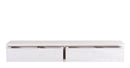 Mensola da Parete con 2 Cassetti 88,2x13,4x20 cm in Fibra di Legno Domino Rovere Imperiale-5