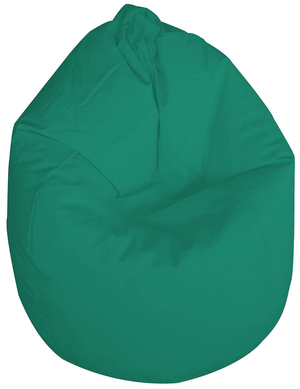 sconto Fauteuil Sacco Pouf en polyester 70x110 cm Ariel Turquoise