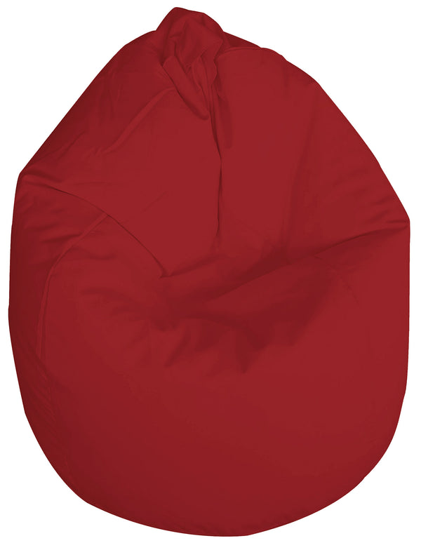 acquista Fauteuil Sacco Pouf en polyester 70x110 cm Ariel Rouge