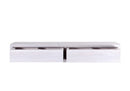 Mensola da Parete con 2 Cassetti 88,2x13,4x23,7 cm in Fibra di Legno Domino Maxi Rovere Imperiale-5