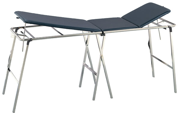 prezzo Table de massage kinésithérapie pliante 2 articulations 173x61 cm Nasti Medical Noir