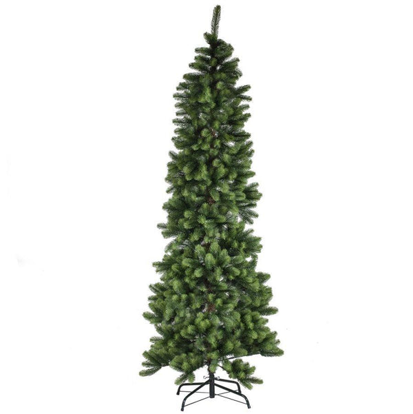 sconto Sapin de Noël Artificiel 210 cm 752 Branches Monte Amiata Slim Vert