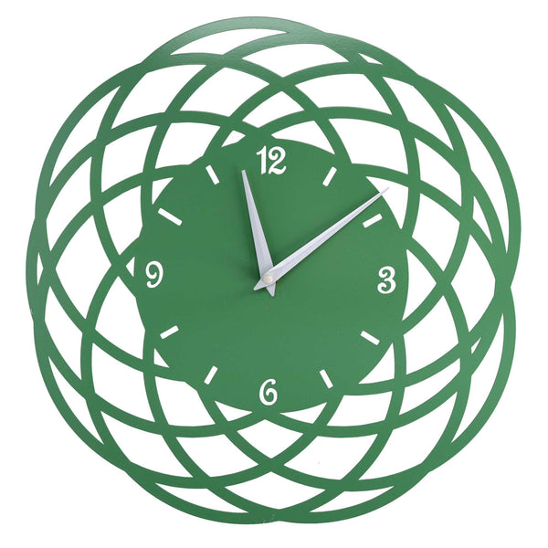 Orologio da Parete Ø40xh2 cm in Metallo Verde prezzo