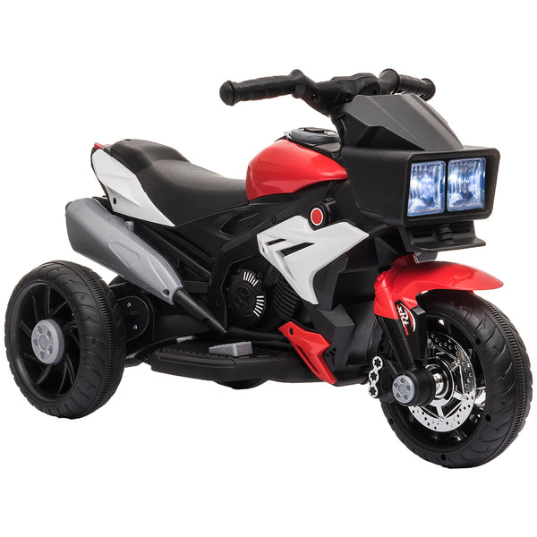 Moto électrique pour enfants 6V à 3 roues rouge prezzo