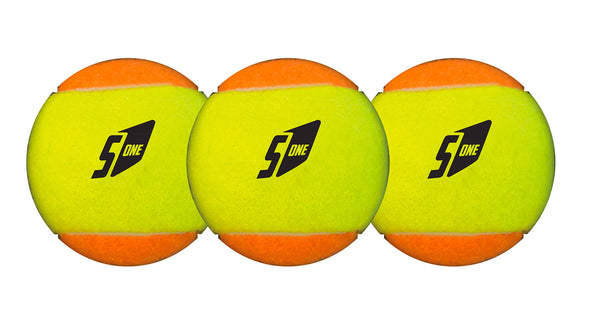 Lot de 3 Balles de Beach Tennis Bicolores Jaune/Orange online