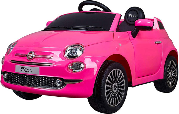 prezzo Voiture électrique pour enfants 12V Fiat 500 Rose