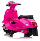 Piaggio Mini Vespa GTS Elettrica 6V per Bambini Rosa-6