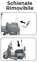 Piaggio Mini Vespa GTS Elettrica 6V per Bambini Rosa-9