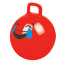 Palla Cavalcabile per Saltare con Maniglia per Bambini Ø55x65 cm con Emoticon Rosso o Giallo o Blu-2